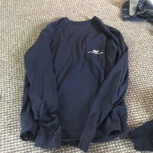 Vineyard Vines Navy Blue Long Sleeve